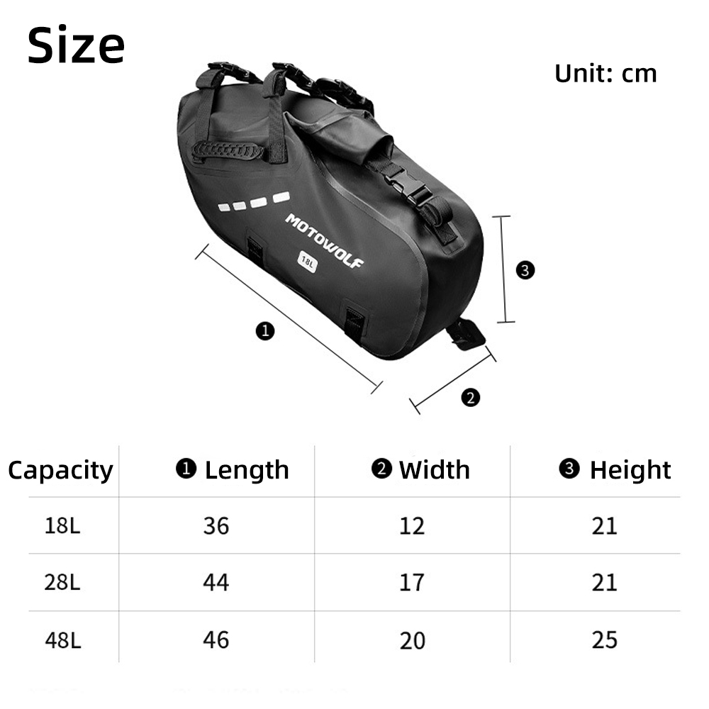 Waterproof Motorcycle Saddle B - Travel Accessories New ulasan dan harga