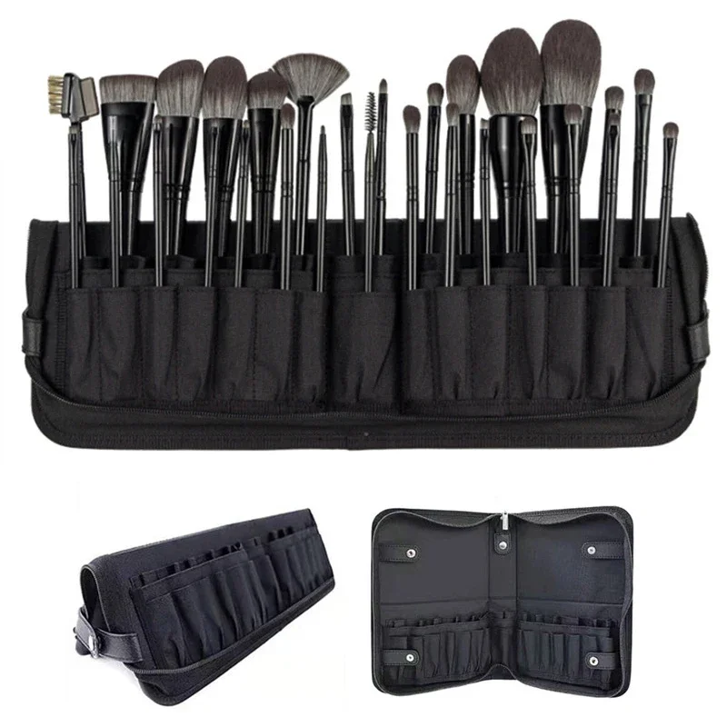 29/23 Holes Foldable Makeup Br - Travel Accessories Organizer Case ulasan dan harga