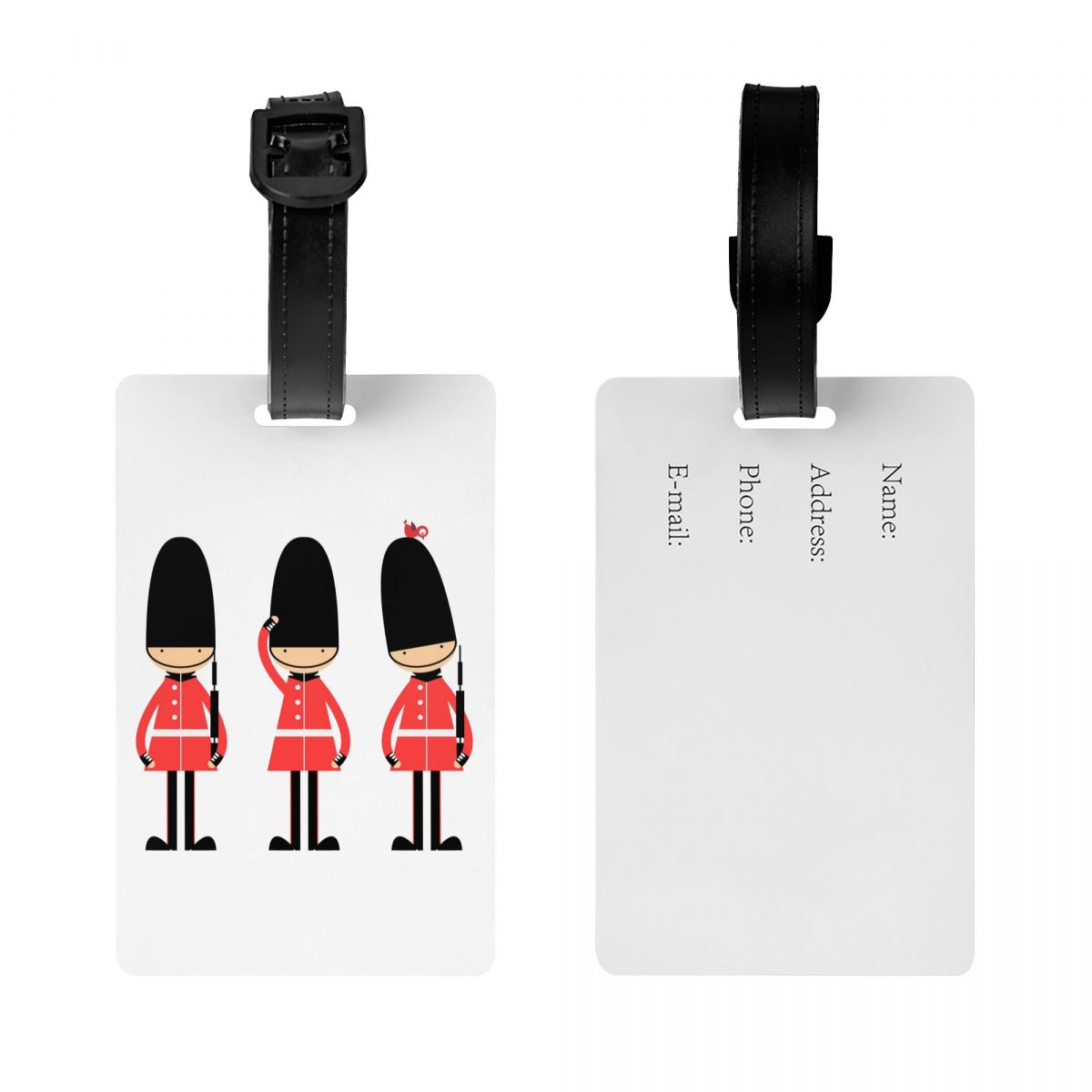 Custom Cartoon British Soldier - Travel Accessories London ulasan dan harga