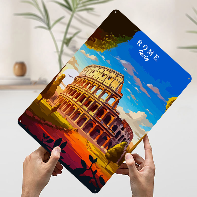 Rome Italy Colosseum Travel Ar - Travel Accessories Rome ulasan dan harga